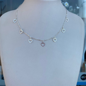 Choker coração